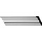Ekena Millwork SAMPLE - 3 1/2"H x 3 1/2"P x 5"F x 12"L Sussex Egg & Dart Crown Moulding SAMPLE-MLD03X03X05SU - alternate 1